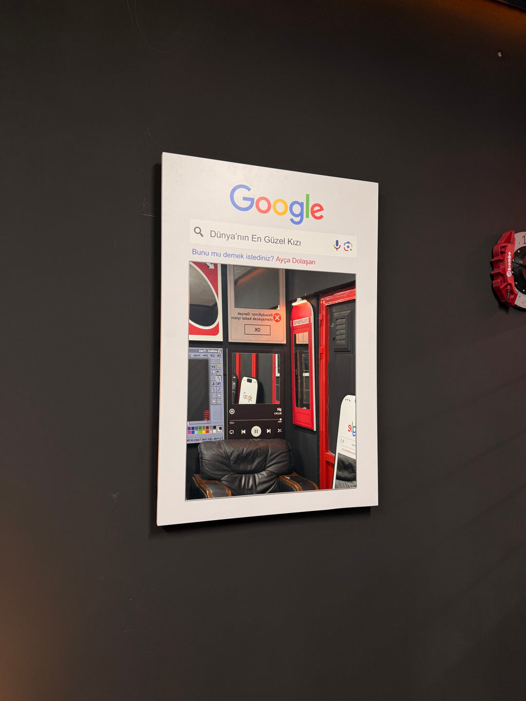 Google Kişiselleştirilebilir Ayna